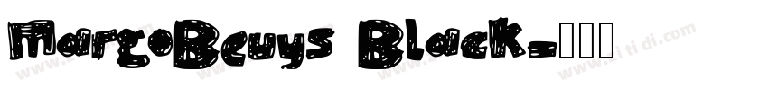 MargoBeuys Black字体转换